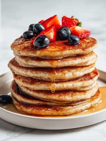 Easy Healthy Vegan Protein Pancakes Recipe