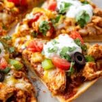 Chicken Taco Pizza Recipe
