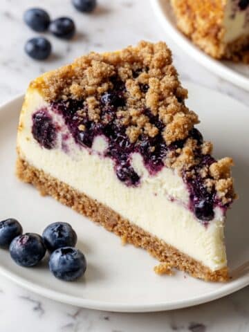 Blueberry Crumble Cheesecake Delight Recipe