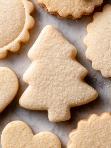 Cream Cheese Sugar Cookies with Vanilla Almond Frosting Recipe