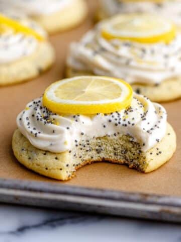 Lemon Poppy Seed Cheesecake Cookies Recipe