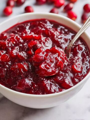 Homemade Cranberry Sauce Recipe
