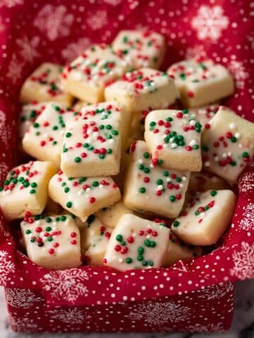 Funfetti Shortbread Bites Recipe