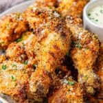 Garlic Parmesan Chicken Wings Recipe