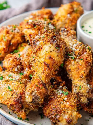 Garlic Parmesan Chicken Wings Recipe