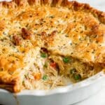 Creamy Chicken Pot Pie with Flaky Crust Recipe