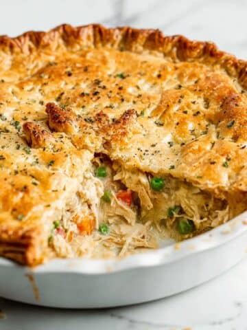 Creamy Chicken Pot Pie with Flaky Crust Recipe
