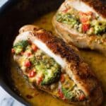 Broccoli Cheese Stuffed Chicken Breast Recipe