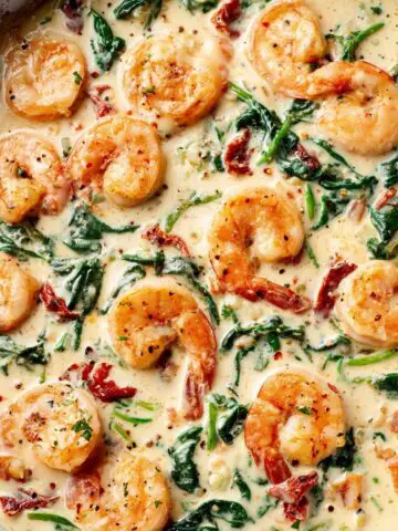 Creamy Tuscan Shrimp Recipe