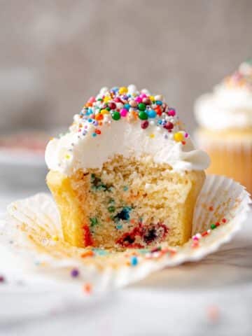 Homemade Funfetti Cupcakes Recipe