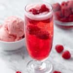 Raspberry Sorbet Bellinis Recipe