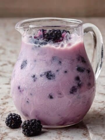 Blackberry Coconut Drink Recipe