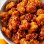 Baked Orange Chicken with Panda Express Copycat Sauce Recipe
