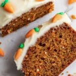 Carrot Cake Loaf with Cream Cheese Frosting Recipe