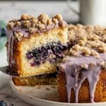 Vegan Blueberry Crumb Cake Recipe