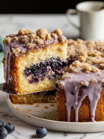 Vegan Blueberry Crumb Cake Recipe