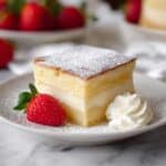 Vanilla Magic Custard Cake Recipe