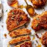 Easy Baked Crunchy Hot Honey Chicken Recipe