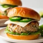 Jalapeño Pepper Jack Turkey Burgers Recipe
