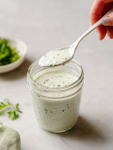 Easy Cilantro Lime Crema (Fish Taco Sauce) Recipe