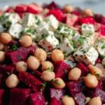 Chickpea, Beet, and Feta Salad Recipe