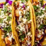 Spicy Cajun Shrimp Tacos with Lime Cabbage Slaw Recipe