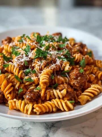 One-Pot Bold Honey BBQ Sausage Pasta Recipe