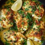 Baked Cod with Lemon, Garlic, and Spices Recipe