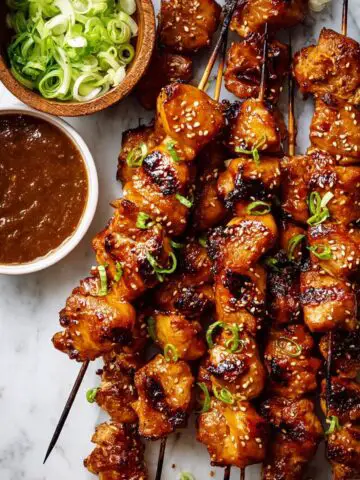 Easy Teriyaki Chicken Skewers Recipe