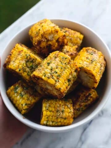 Garlic and Parmesan Buttered Corn Recipe