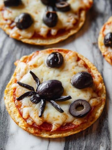 Mini Spider Pizzas Recipe