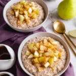 Spiced Pear Oatmeal Recipe