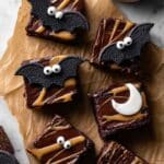 Spooky Gluten-Free Bat Brownies Recipe