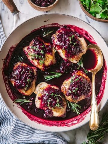 One-Skillet Blackberry Chicken Recipe
