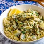 Vegan Lemon Artichoke Pasta Recipe