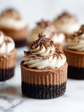 Mini Triple Chocolate Cheesecake Bites Recipe