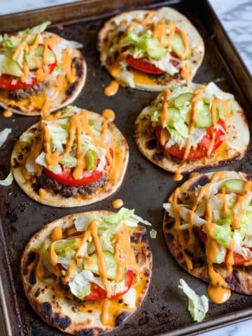 Smashed Cheeseburger Tacos Recipe