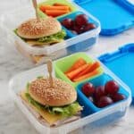 Delicious Turkey and Cheese Bento Box Lunch Recipe