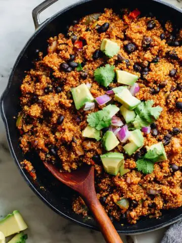 One-Skillet Mexican Quinoa Recipe