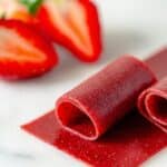 Back to School Strawberry Fruit Roll-Ups Recipe