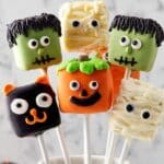 Spooky Marshmallow Pops Recipe