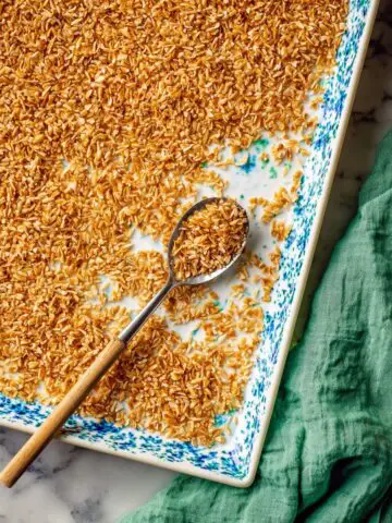 Crispy Oven-Roasted Rice with Sesame and Tamari Recipe