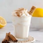 Leche Merengada: Spanish Icy Cinnamon Milk with Fluffy Egg White Foam Recipe