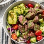 Chopped Chimichurri Steak Salad Recipe