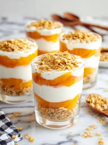 Pumpkin Greek Yogurt Parfait with Homemade Spiced Granola Recipe