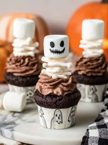 Skeleton Cupcakes Recipe