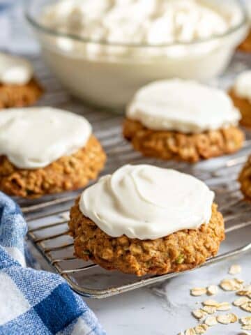 Zucchini Cookies with Cream Cheese Frosting Recipe