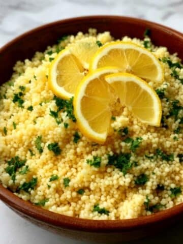Zesty Lemon Parmesan Couscous Recipe