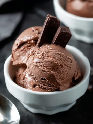 Easy Homemade Chocolate Frozen Yogurt Recipe