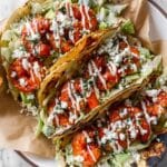 Chipotle Lime Shrimp Tacos with Smoky Sauce and Cilantro Lime Coleslaw Recipe